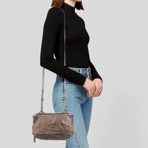 GIVENCHY Mini Taupe Pandora Crossbody Gag